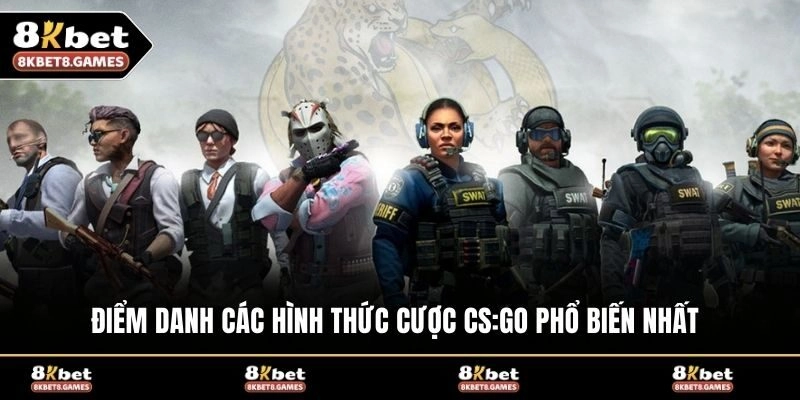 Điểm danh các hình thức cược CS:GO phổ biến nhất