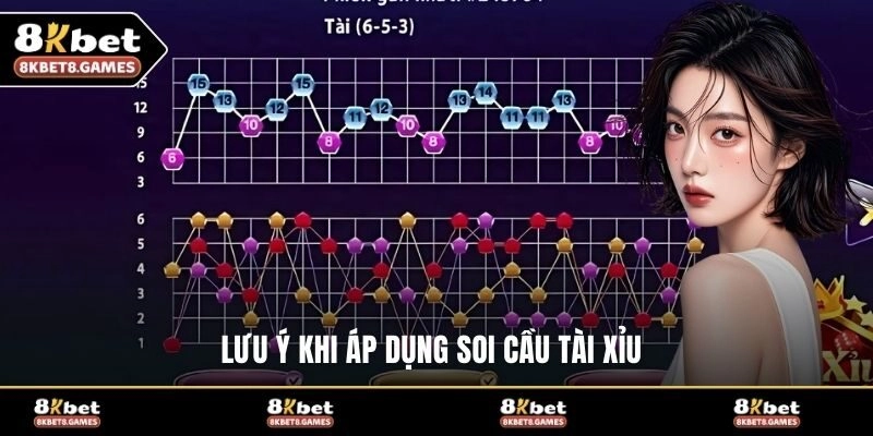 Lưu ý khi áp dụng soi cầu tài xỉu