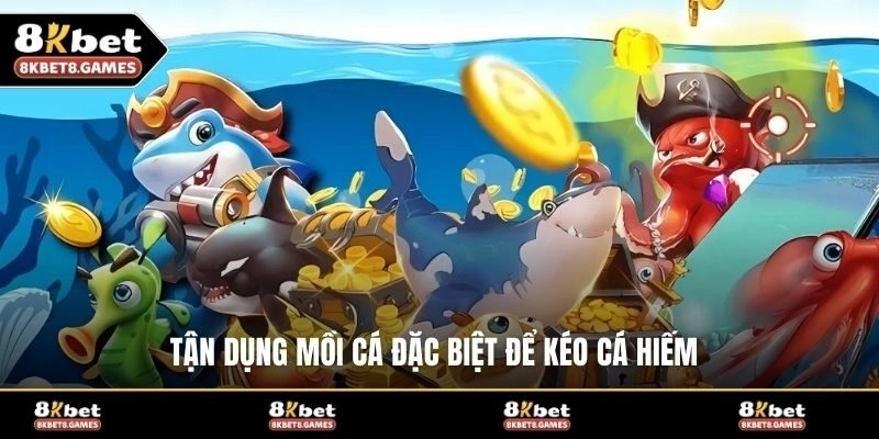 Tận dụng mồi cá đặc biệt để kéo cá hiếm